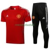 Manchester United Champions League Maillot d'Entraînement 22-23 Rouge Blanc Pour Homme